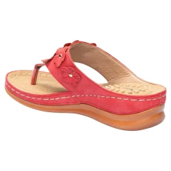 Zehen-Pantolette "Blümchen"